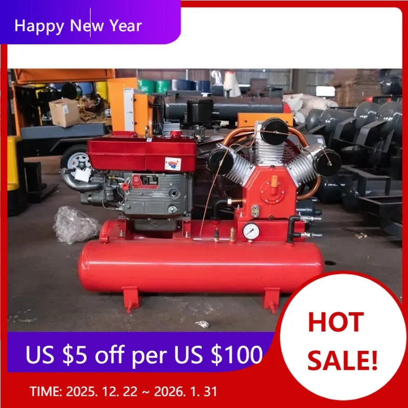 

Factory High Quality Wholesale Price 2.8 M3/Min Engine Powered Air Compressor