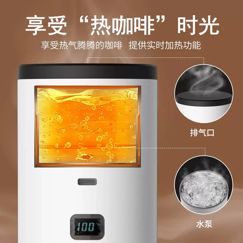 Portable Capsule Coffee Machine American Espresso Electric Household Small Heating Pump Pressure Coffee Machine