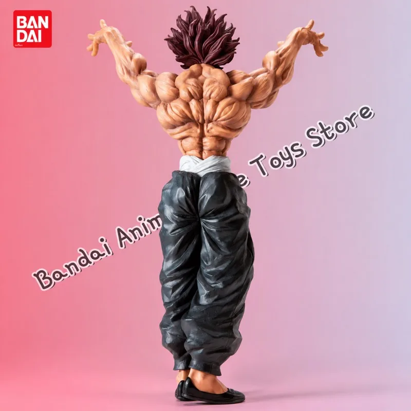 In Stock Bandai Original Banpresto Baki Yujiro Hanma Action Figure Model Doll Brand New Boxed Anime Characters Toys Model Garage