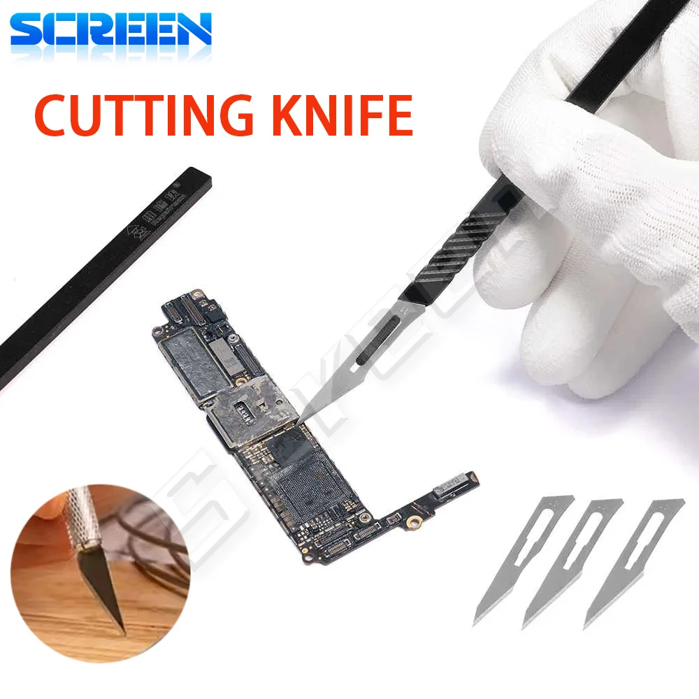 YCS Glass Fiber Universal Repair Tool-handle Cutting Knife Cutting Blade for Cutting Knife Printing Cutting Tools Handmade Tool