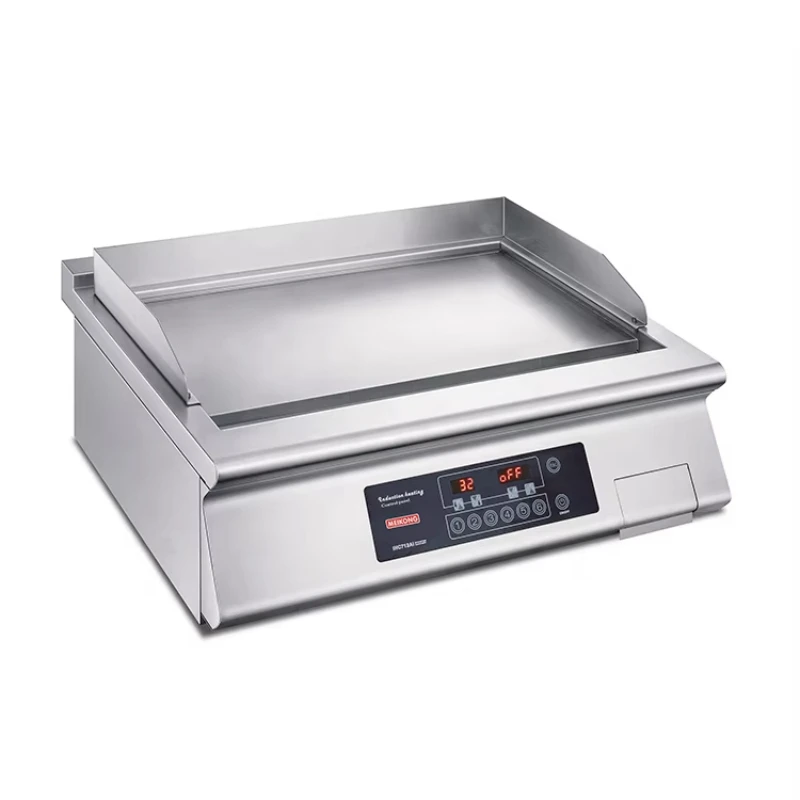 Commercial High-Power Induction Flat Top Grill Countertop Electric Induction Griddle for Restaurants Hotels Catering