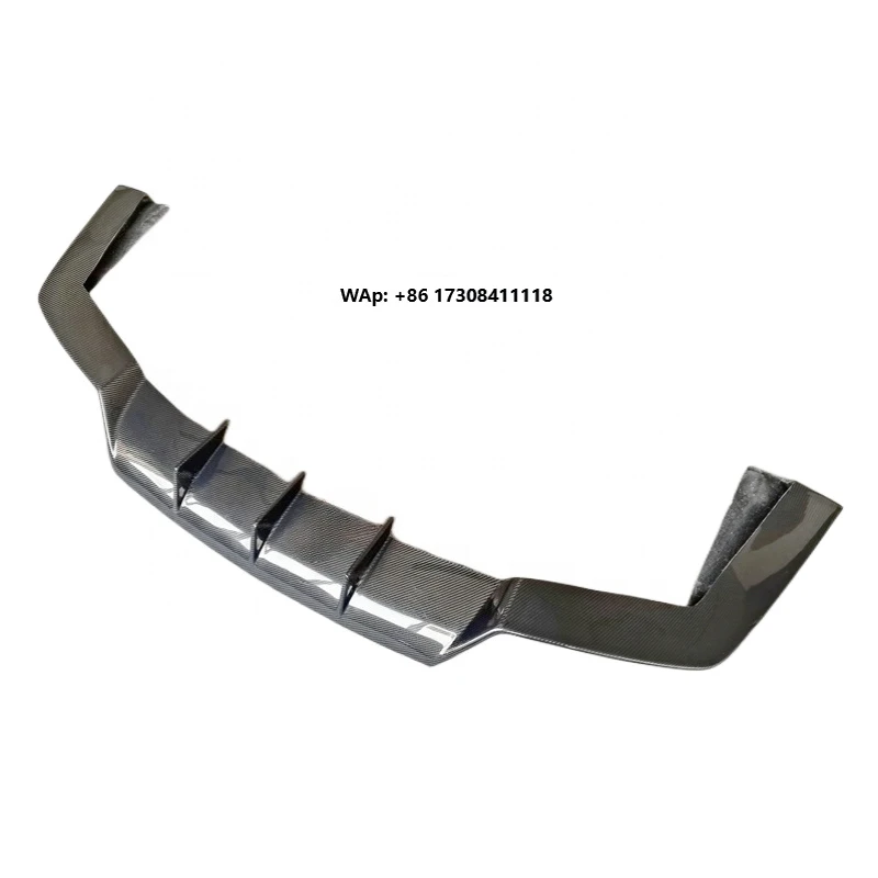 

3D style carbon fiber rear diffuser rear bumper diffuser rear bumper lip for ghibli body kit 2014-2019