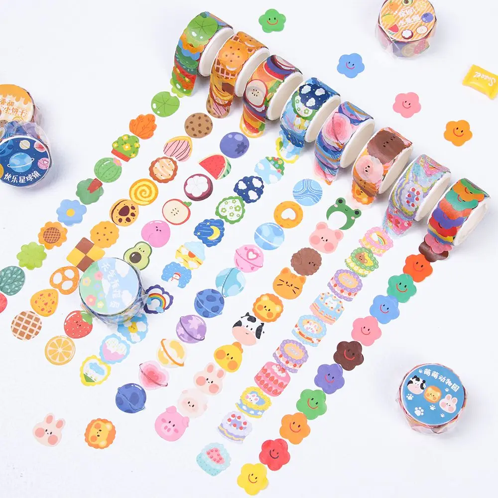 Adhesive DIY Decorative Stationery Diary Label Washi Tape Sticky Paper Scrapbooking Sticker