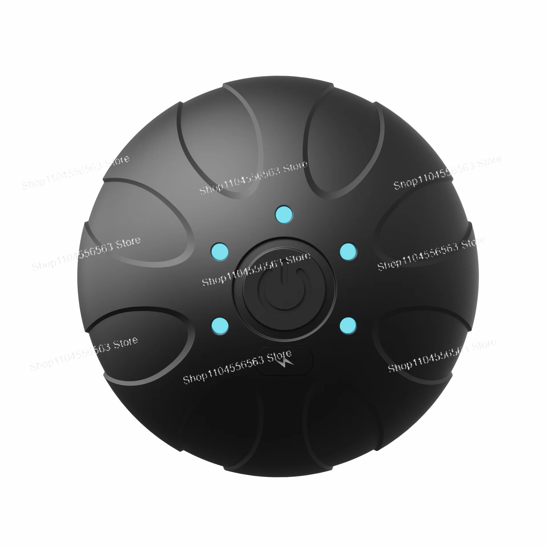 Electric Vibrating Massage Ball - Deep Tissue Muscle Roller for Yoga, Fitness Recovery and Myofascial Release