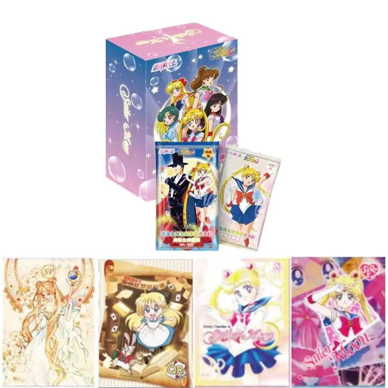Genuine Sailor Moon Silver Crystal Anime Collection Card Special Edition Full Flash Edition Special PR Card Children's Toy Gift