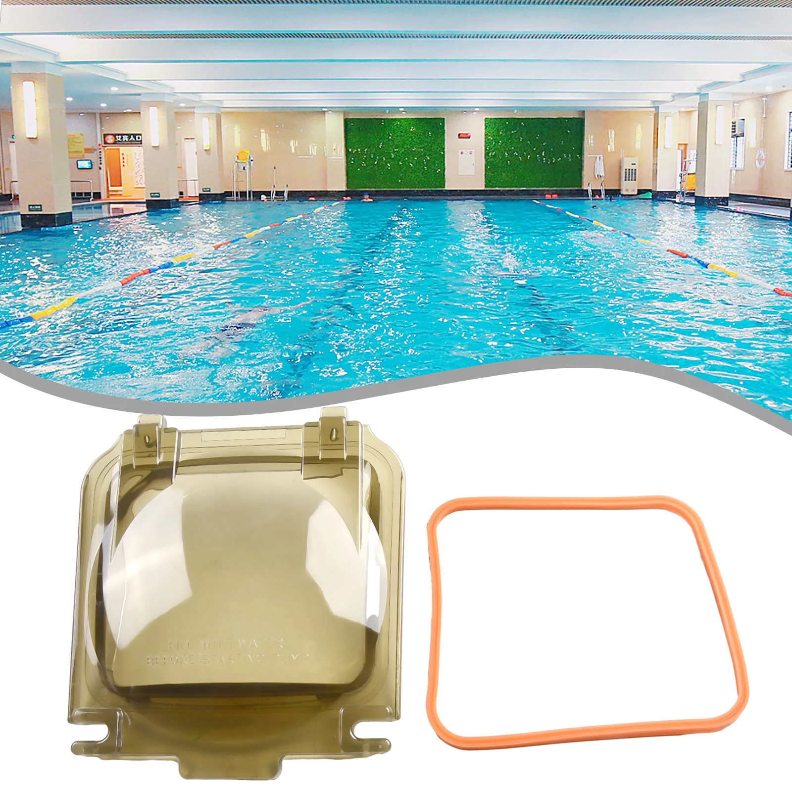 

Подходит для Hayward, сетчатый фильтр Super Pump, квадратная крышка, крышка SPX1600D, запасная часть насоса для бассейна, характеристики OEM