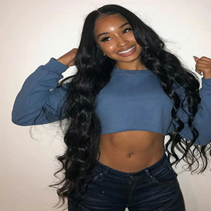 Body Wave Front Wig Hd Transparent Full Front Human Hair Wigs Brazilian for Black Women Closure Frontal Wig