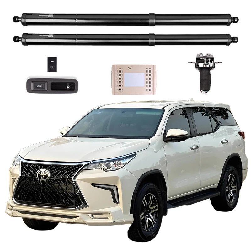 

Для TOYOTA Fortuner 2009-2025 электрическая задняя дверь, интеллектуальный автоматический замок на присоске, модификация багажа, автомобильные принадлежности