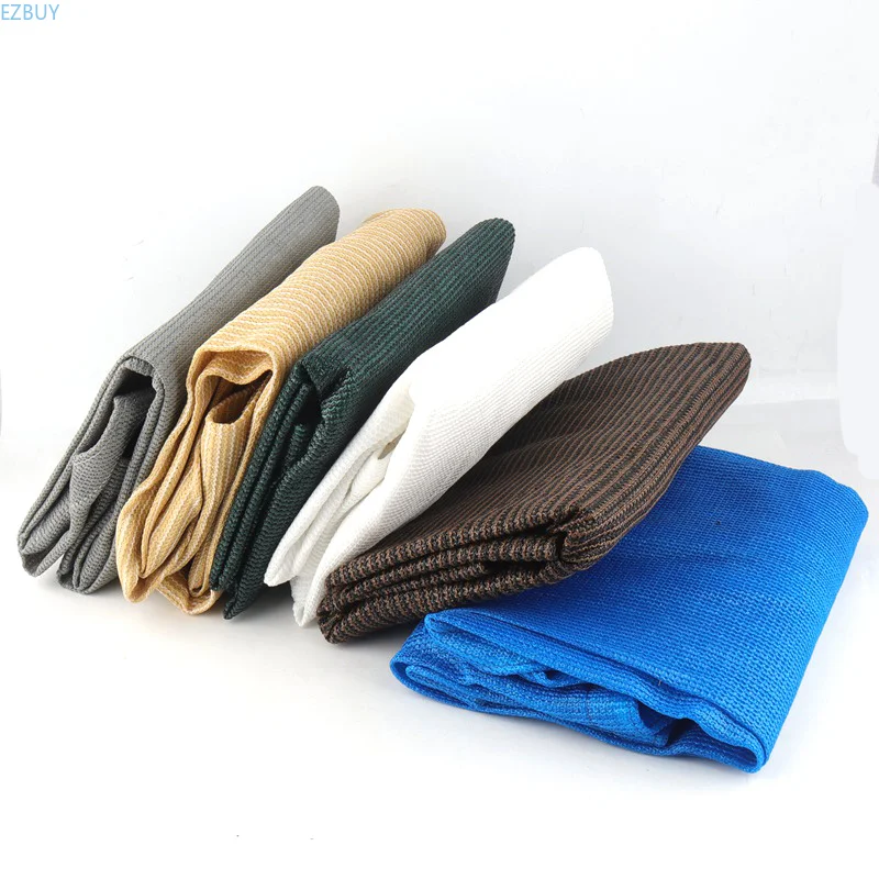 200GSM Outdoor Triangle Awning HDPE Sun Shade Net Backyard Terrace Sun Canopy Beach Camping Shelter Swimming Pool Shading Nets