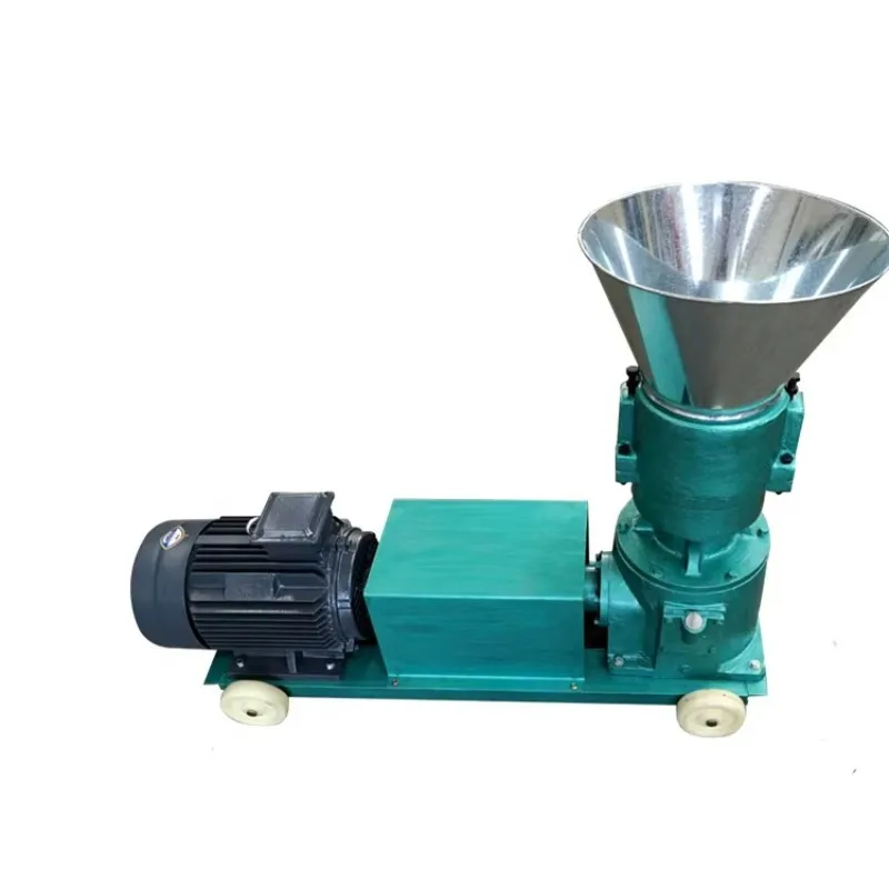 Feed Processing Machines 220v/380v Animal Feed Pellet Machine with Grinding Disc
