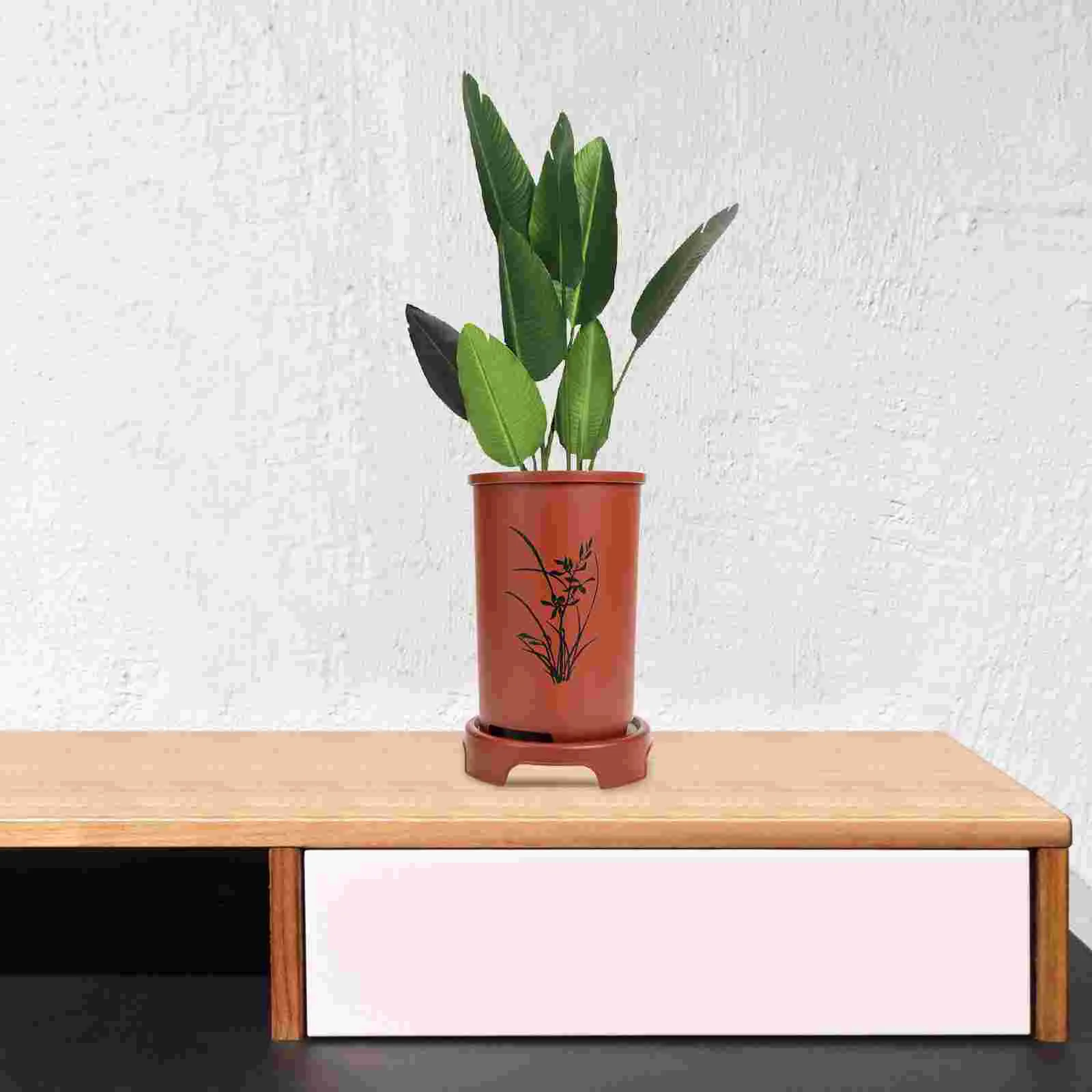 Pot Plant Flower Planter Pots Orchid Indoor Succulent Outdoor Decorative Box Holder Bonsai Tall Containers Porch Front