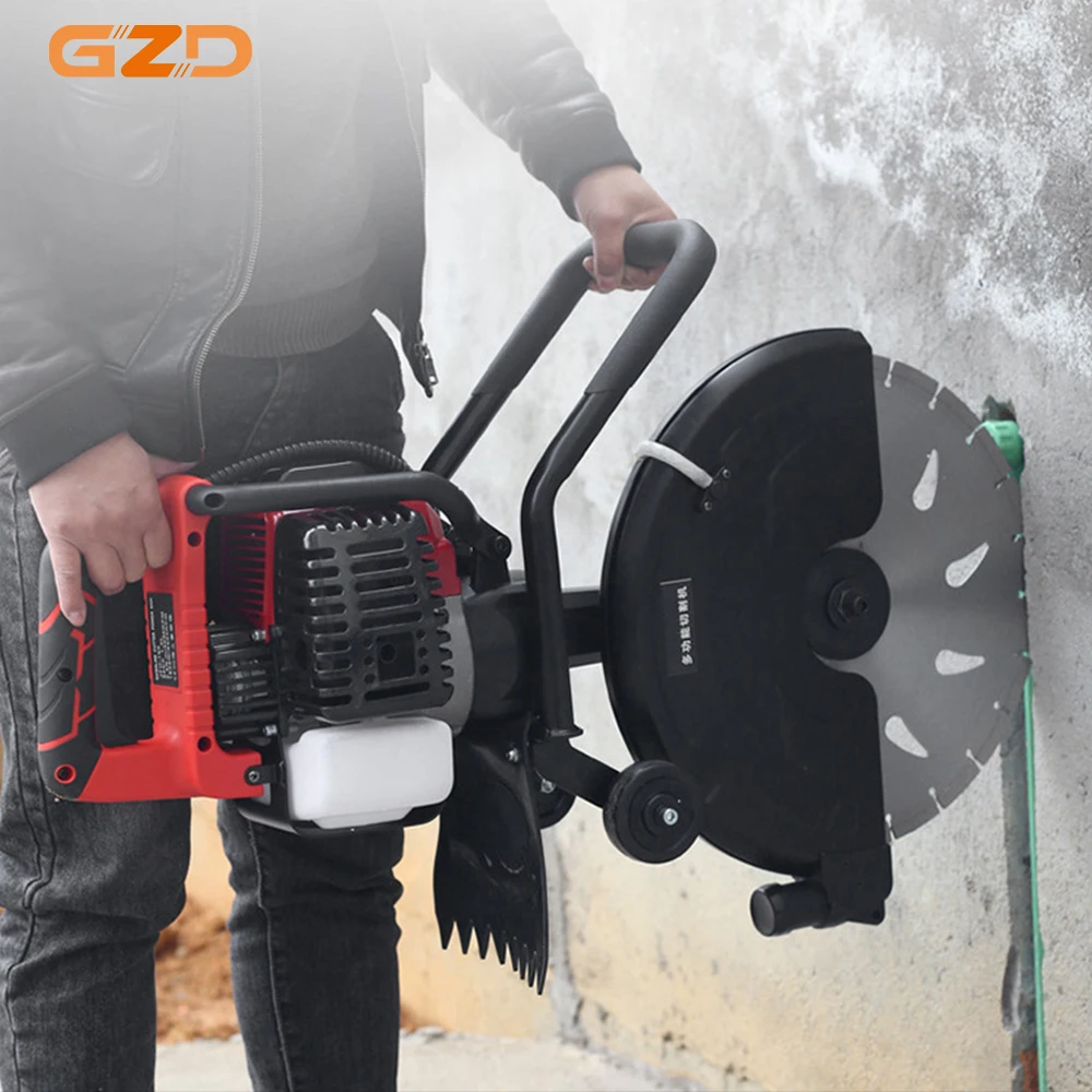 Gasoline 58cc Engine Power 420mm Concrete Cutter Diamond Wall Cutter Saw Blade for Cutting
