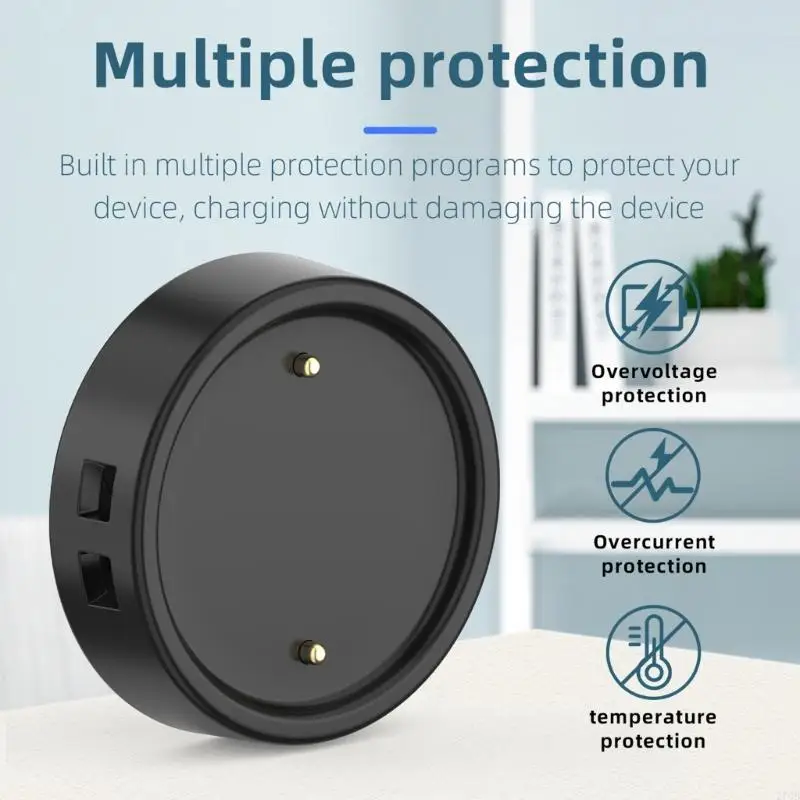 Pemegang Dasar Pengisi Daya Stasiun Pengisian SmartWatch yang efisien memastikan catu daya yang stabil untuk aktif