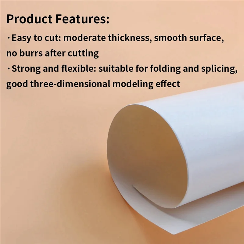 Efficient 25Pcs Smooth Surface A4 Card Paper For Bambu Lab H2D For 3D Printer Laser Engrave Kraft Paper