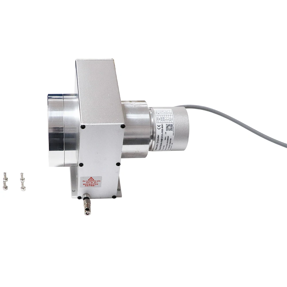 Skala Linier 5000mm Potensiometer Encoder Absolut Sensor Posisi Linier Gambar Kawat