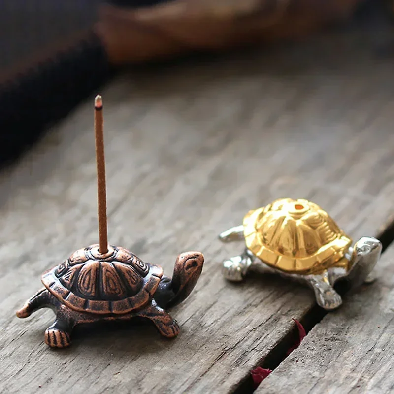 

Mini Decoration Turtle Retro Small Alloy Incense Stick Incense Burner Home Decoration Incense Burner