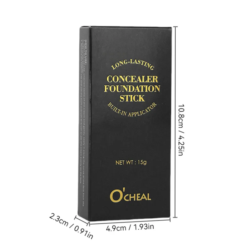 เครื่องสำอาง แต่งหน้า รองพื้นแบบแท่ง ขนาด 15 กรัม หนึ่งชิ้น ผลิตในจีน รองพื้นคุณภาพสูง ราคา