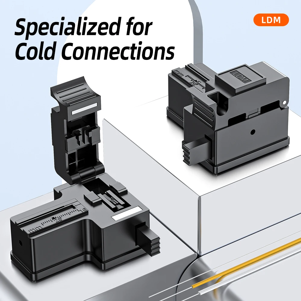 Web tools MINI Optical Fiber Cleaver ABS Small High Precision Fiber Cutter Cable Cold Connection Cutting Tool