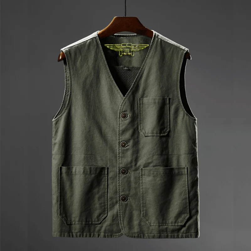 Men Casual Cotton Vests Breathable Mesh Vest Sleeveless Jackets Work Vest Photographer Tactical Mesh Vest Jacket Size 8XL