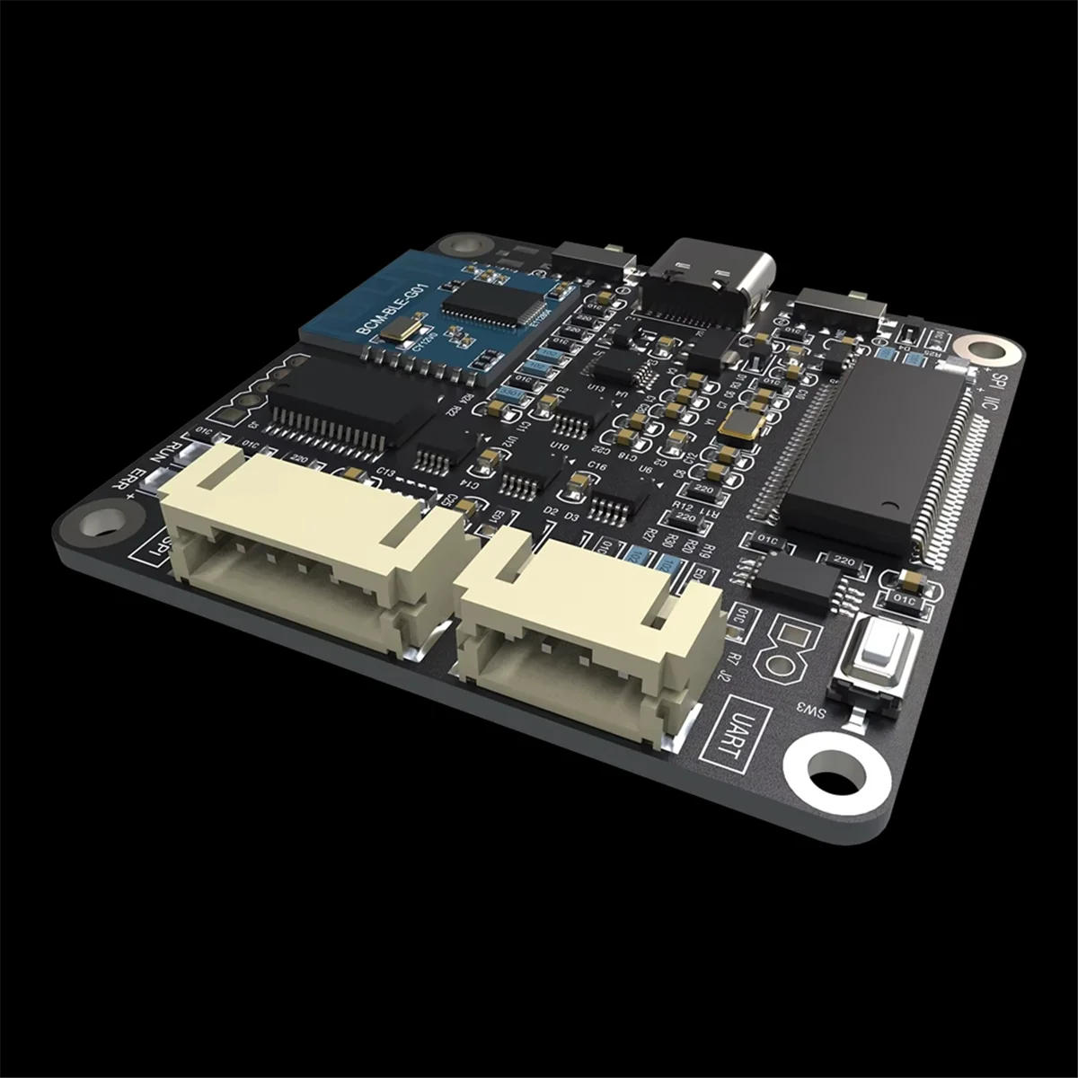 

Встроенный программатор с UART для управления пользователем ПК и управления SigmaStudio — ICP5