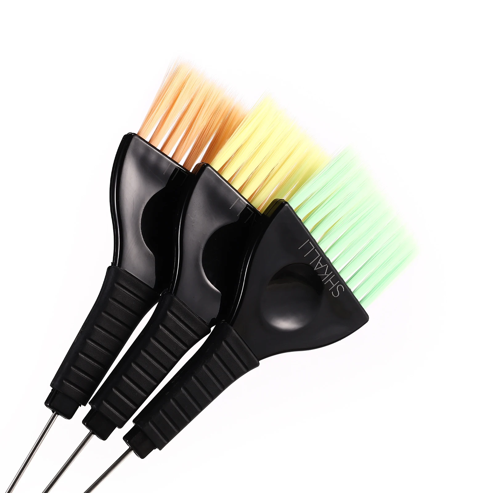 Pin Tail Hair Color Brush,PRO SHKALLI Hair Bleach-Brush， Balayage Rounded brush ，Hair Coloring brush, Hair Dye Brush With Needle