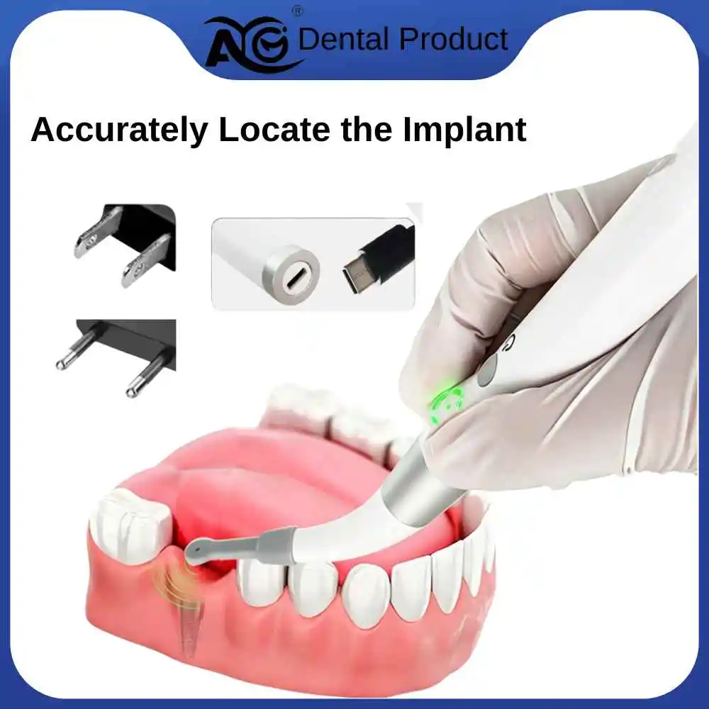 

AG Dental Implant Locator Accurate Cross-Scanning Spot Screwdriver Detector Tool 360 Rotatable Sensor Localization