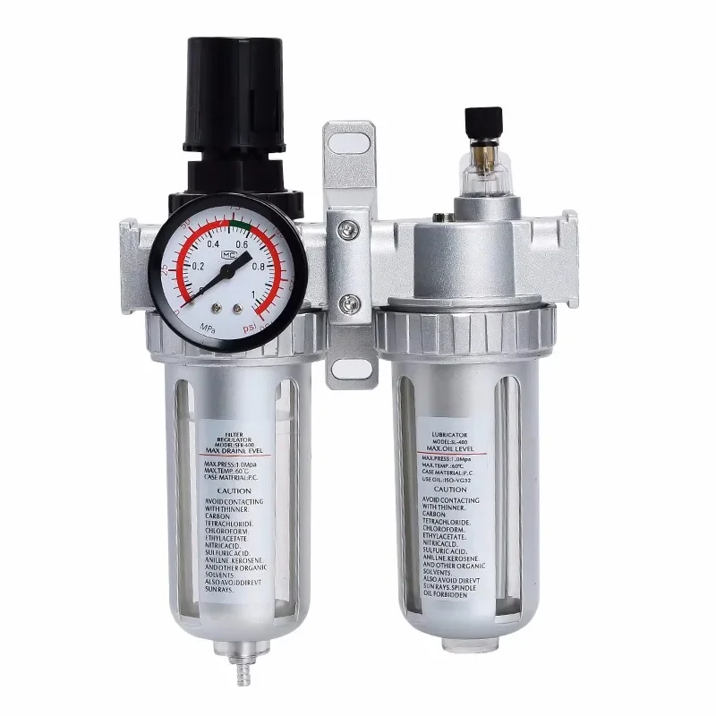 

SFC200 1/4 SFC300 SFC400 1/2 Air Compressor Filter Regulator Oil Water Separator Trap Regulator Valve Pneumatic Parts