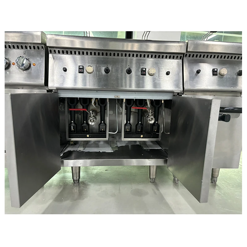 تخفيضات كبيرة على مقلاة الزيت العميق الكهربائية الأوتوماتيكية للمطاعم من الفولاذ المقاوم للصدأ للدجاج المقلي