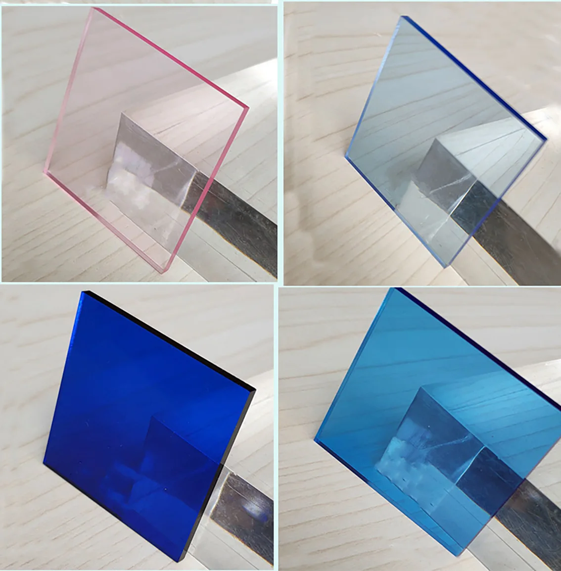 1Pcs Color Transparent Plastic Board Thickness 3mm/5mm Model Sheet Material for DIY Model Part Accessories