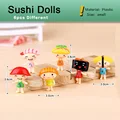 6pcs Sushi Dolls