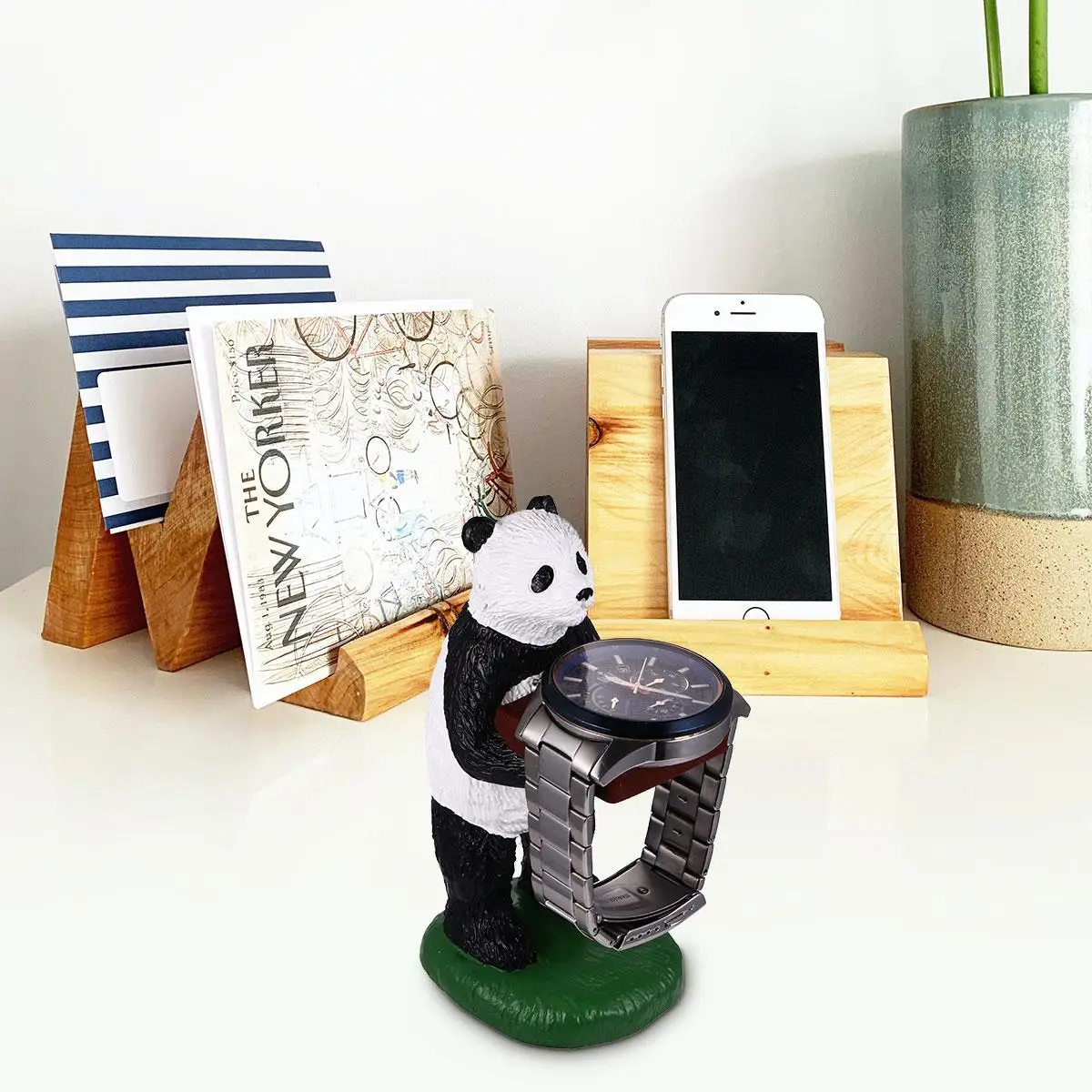 Convenient Watch Storage Display Rack Wrist Holder Premium Solution Stand Resin Organizer Practical Fashionable