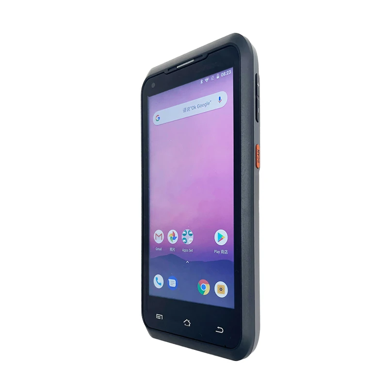 Terminal intelligent Android robuste de haute qualité avec scanner de code-barres 2D, WIFI, Bluetooth, PDA industriel mobile