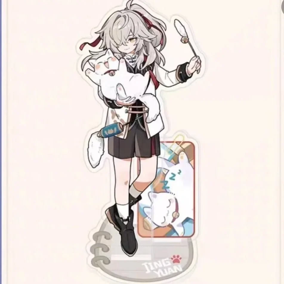 New broken Star Dome railway around the Little Little Cat series vertical brand acrylic double insert tabletop decoration