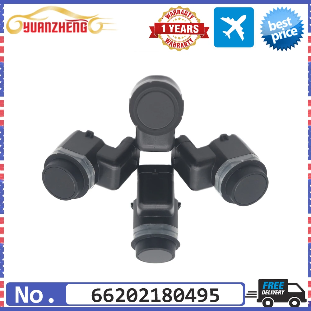 For BMW 3 5 6 7 Series E83 E90 X3 X5 66202180495 4PCS Parking Sensor PDC