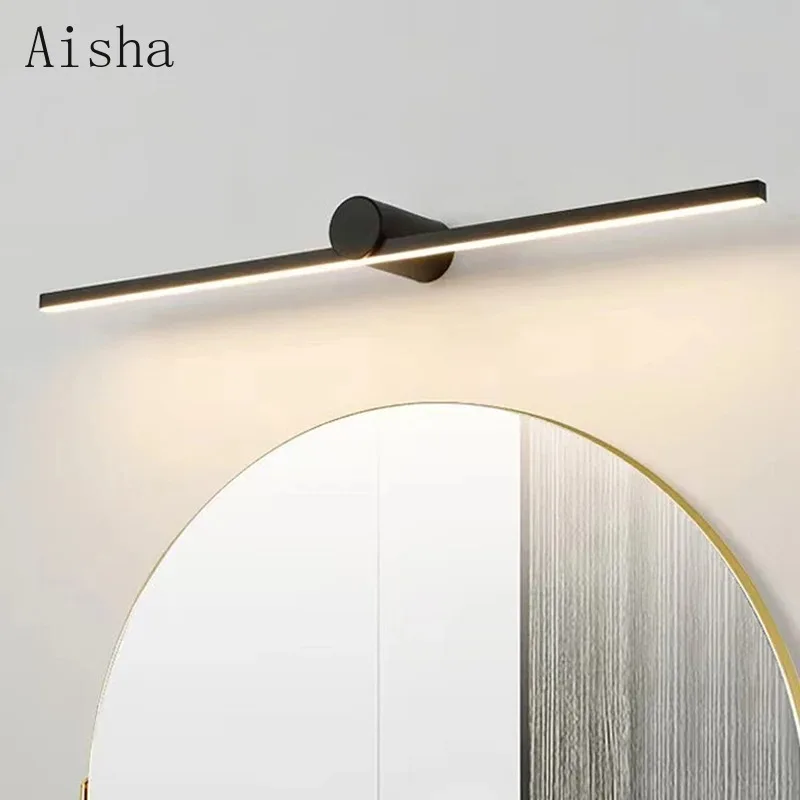 

Mirror Wall Lamp Nordic LED Wall Light Simplicity Sconces for Indoor Lighting Room Decor for Bathroom Badroom Living Room
