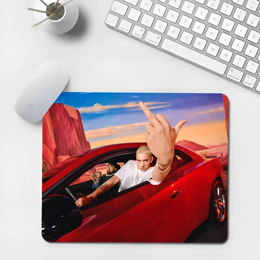 Eminem Rapper Mousepad XS Small Mouse Pad For PC Gamer Desktop Decoration Office Mouse Mat Deskmat Rug