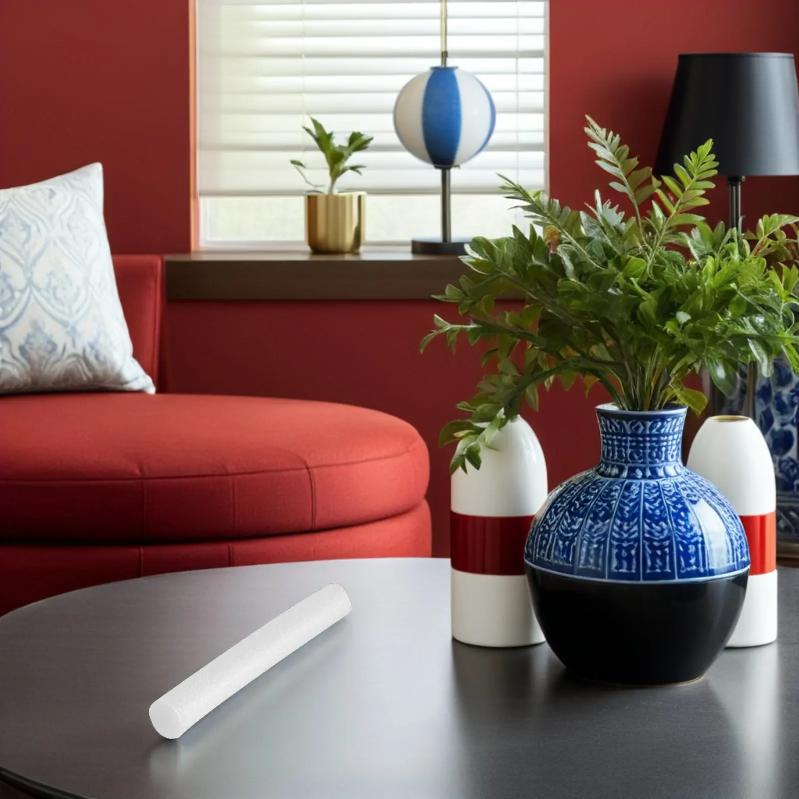 10 unidades de varillas de espuma para sofá de 10.6"X0.86" con almohadillas antideslizantes para muebles, agarres para cojines de sofá, varillas de ajuste y relleno de huecos, piezas para muebles