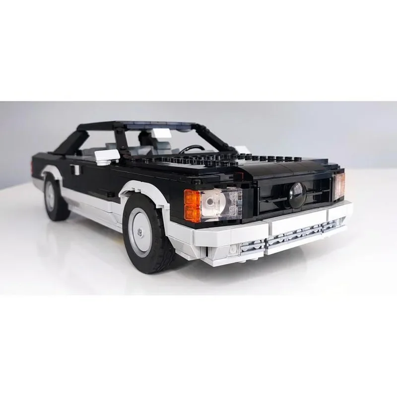 MOC- 146269   Klassieke Sportwagen C126-10300 B-MODEL Montage Splicing Bouwstenen Model 11668 Onderdelen Kinderen Verjaardag Speelgoed Cadeau