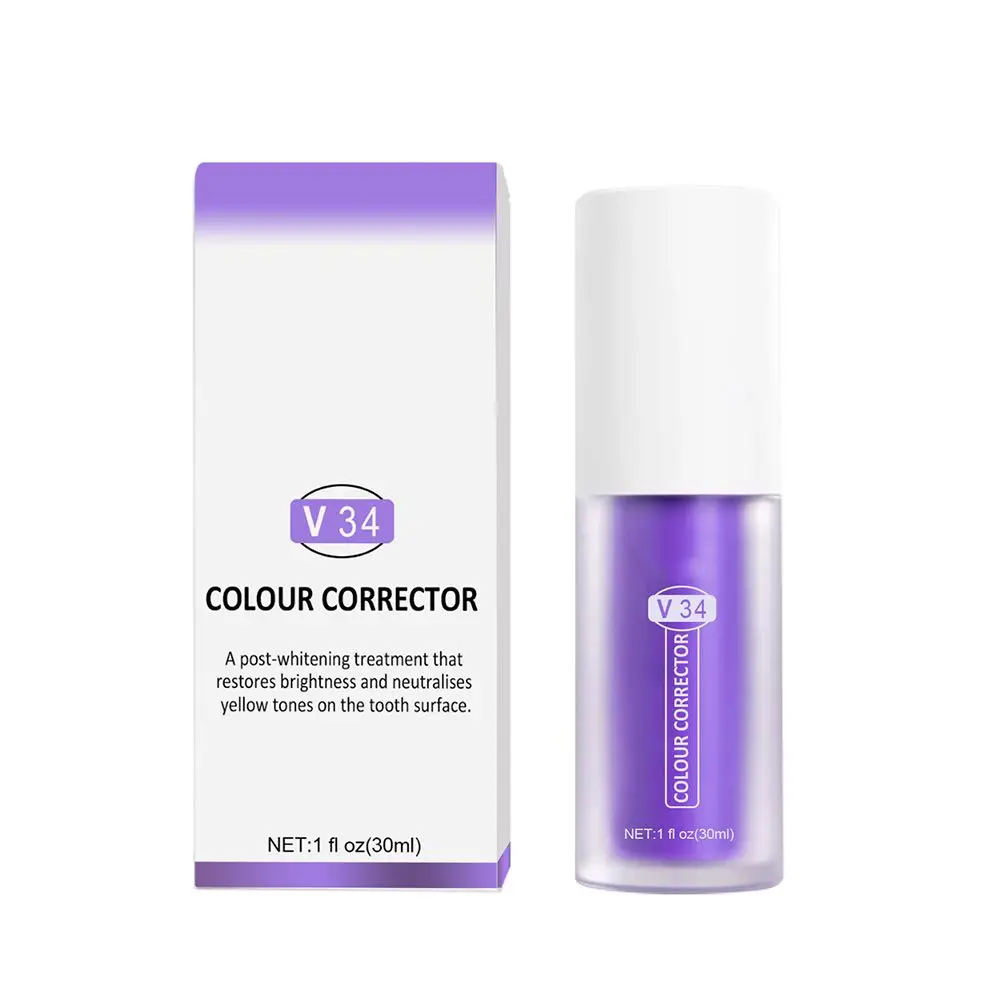 

Remove Plaque Stains Care Toothpaste V34 Colour Corrector Teeth Mouth Breathing Freshener Whitening Sensitive Teeth Toothpaste