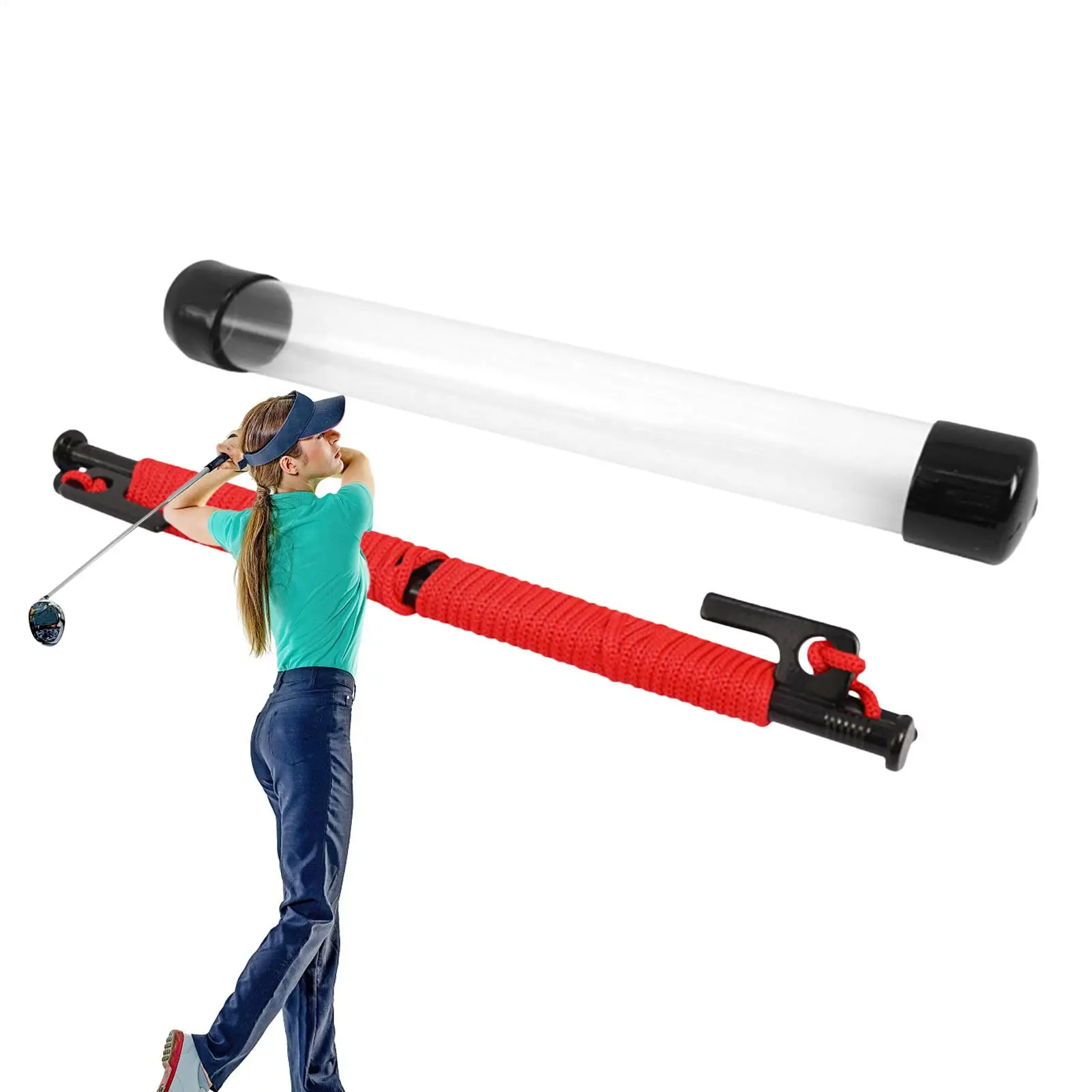 

Прицельная клюшка для гольфа, индикатор направления для гольфа, оборудование для съемника, аксессуары для улучшения точности, кабель направления, обучение игрокам в гольф