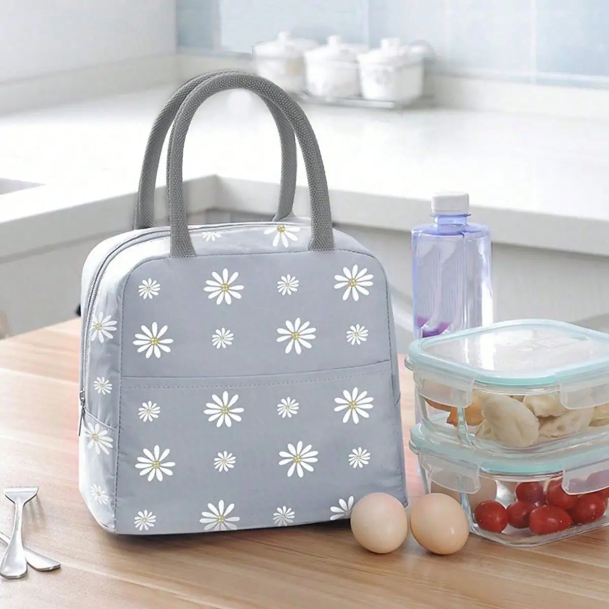 1pc Reusable Lunch Bag Ideal for work Travelling Convenient 