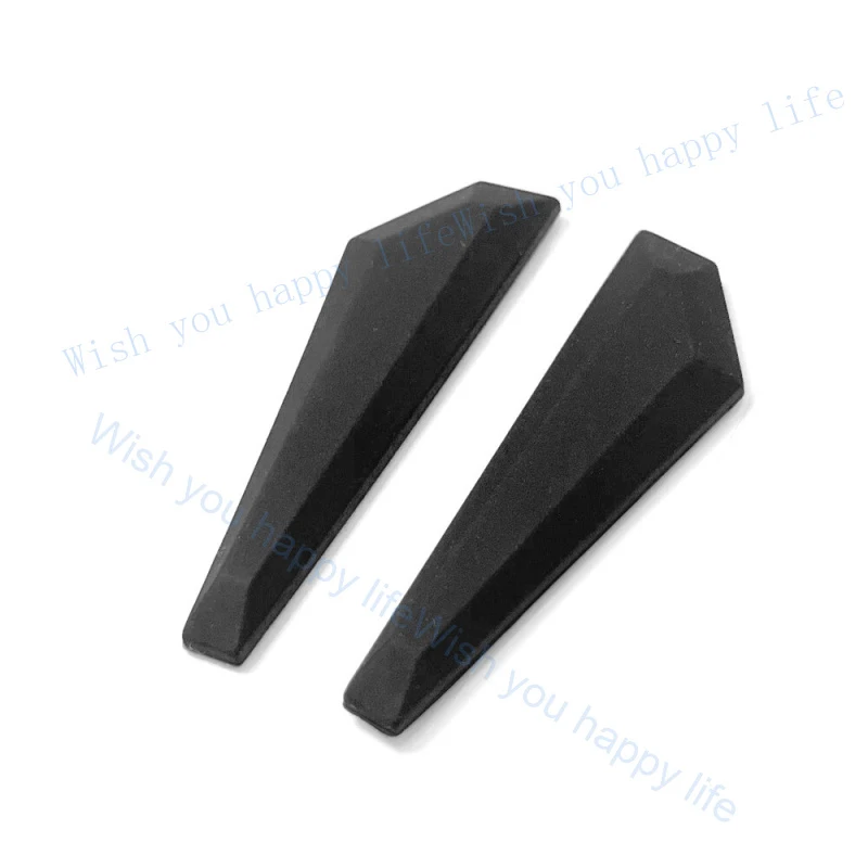 V+  Thin D-Shell Rubber Feet Strip For MSI MS-1587 Katana 15 HX B14WEK B14WFK B14WGK