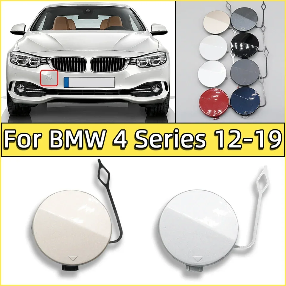 

Bumper Hauling Trailer Cover Shell Towing Hook Eye Cap For BMW 4 Series F32 F33 F36 2012 2013 2014 2015 2016 2017 2018 2019