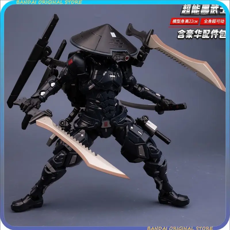 

【IN STOCK】 Collectible Play SC001 Special Forces Snake Eyes Super Black Warrior Finished Figure Fully Painted Articulated