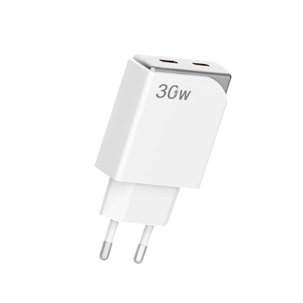 30W Ultra-Thin Gallium Nitride Fast Charger Compatible with Multiple Protocols for Quick Charging of Apple Xiaomi Huawei Tablets