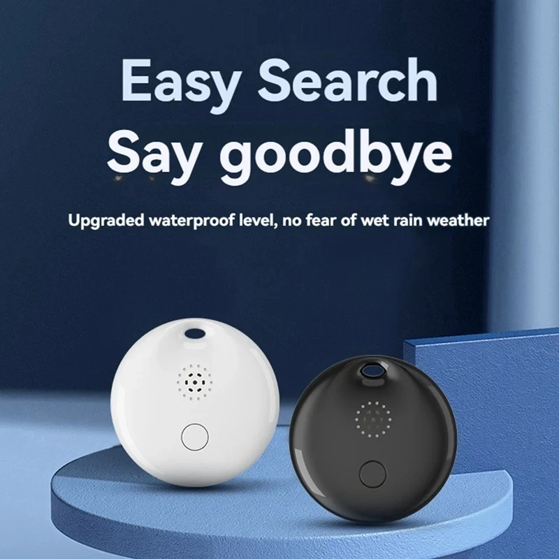 Smart-Mini Tracking Locator For Airtag Findmy Global Search Anti Loss Locator Mini Circular Tracker For Kids Dog Pet 2025 New
