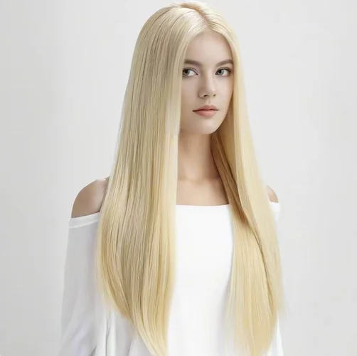 28 Inches 100% Density Long Synthetic Hair Wig - Heat Resistant Fiber synthetics-Enhance Your Tempting Charm