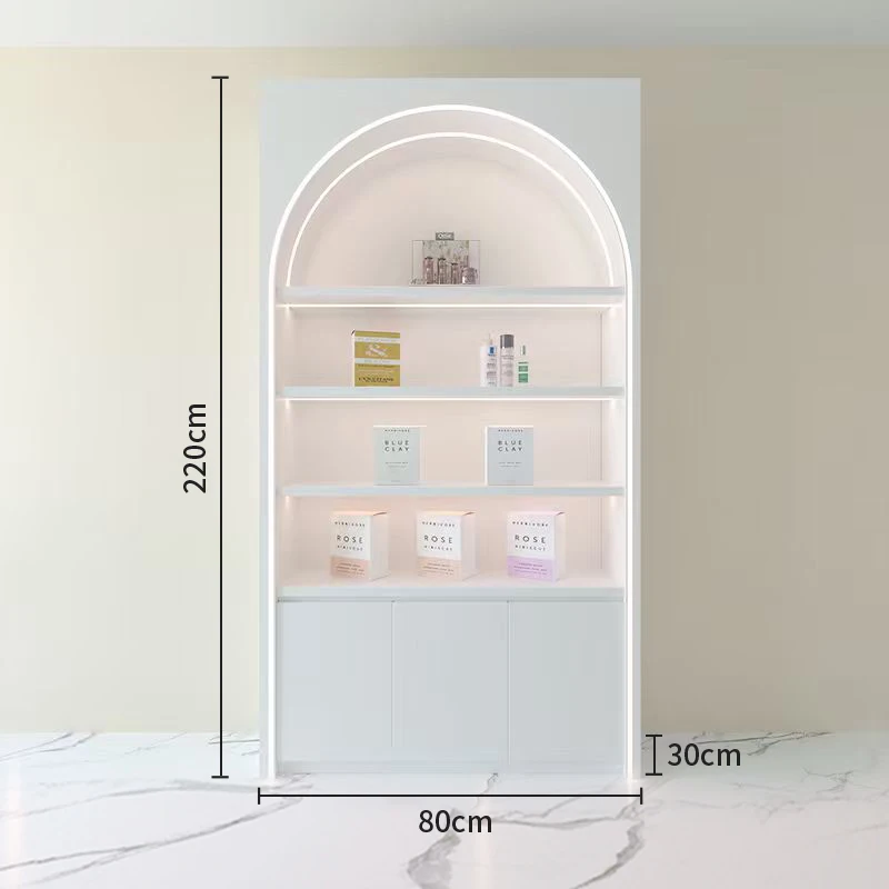 

Витрина для салона красоты, высококачественная стойка для демонстрации средств по уходу за кожей в маникюрном салоне