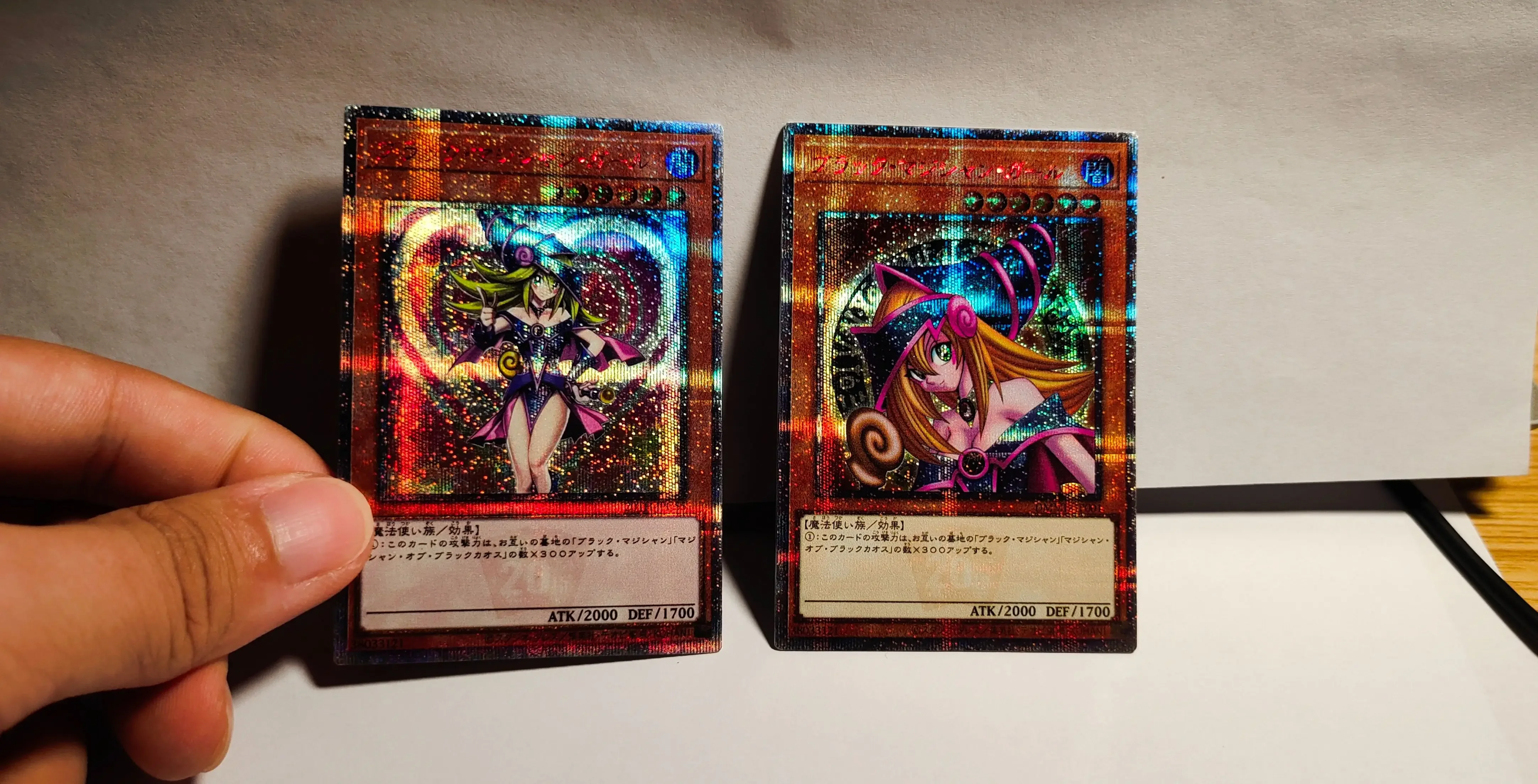 Yu-Gi-Oh  20th Secret Rare 	DMMD-JP001/Dark Magician Girl  Gift Collectible Card Toys (Not Original)