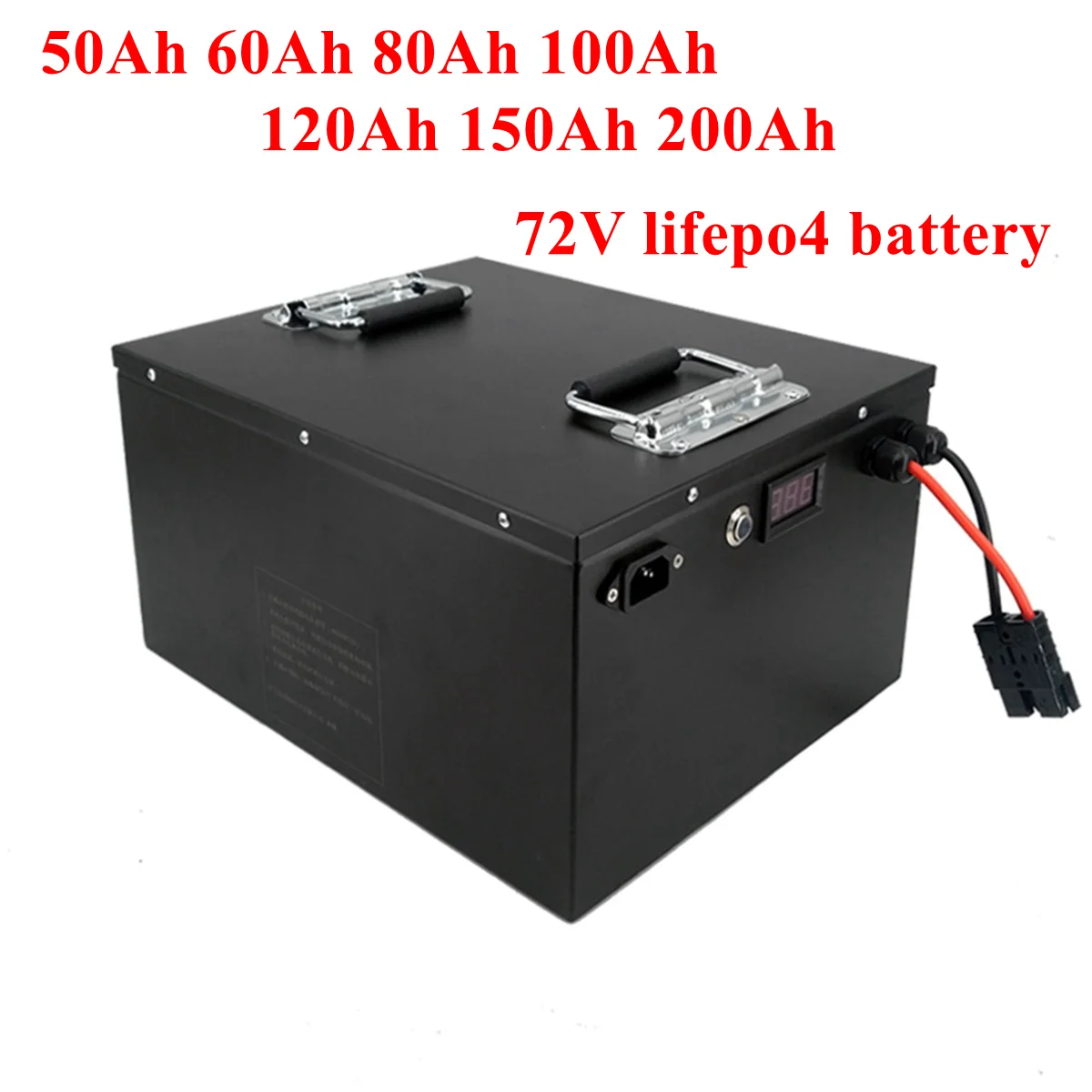 

Литиевый аккумулятор 80Ah 72V 100Ah 200Ah 120Ah 150Ah lifepo4 BMS глубокий цикл для скутера мотоцикла 7000W Инвертор + зарядное устройство 10A